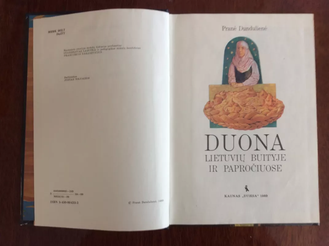 Duona lietuvių buityje ir papročiuose - Pranė Dundulienė, knyga 3