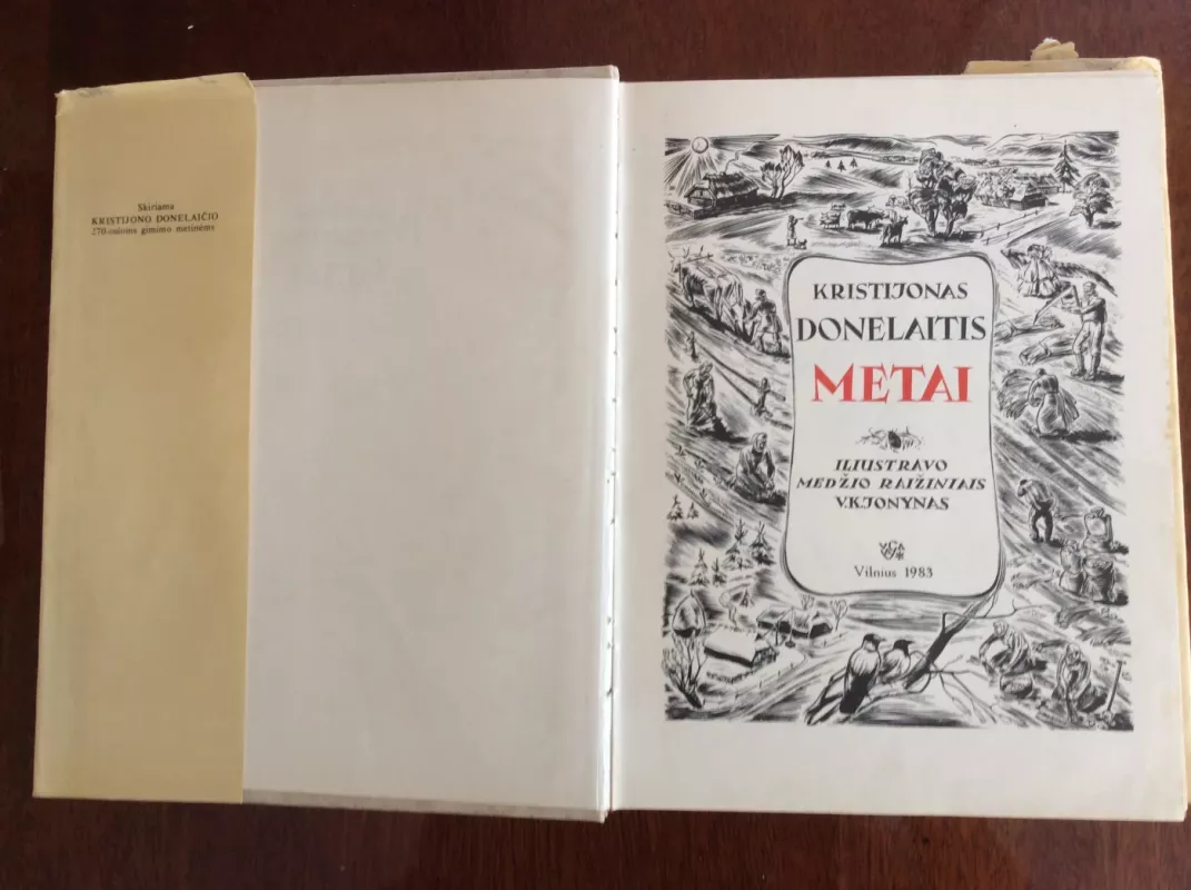 Metai - Kristijonas Donelaitis, knyga 5