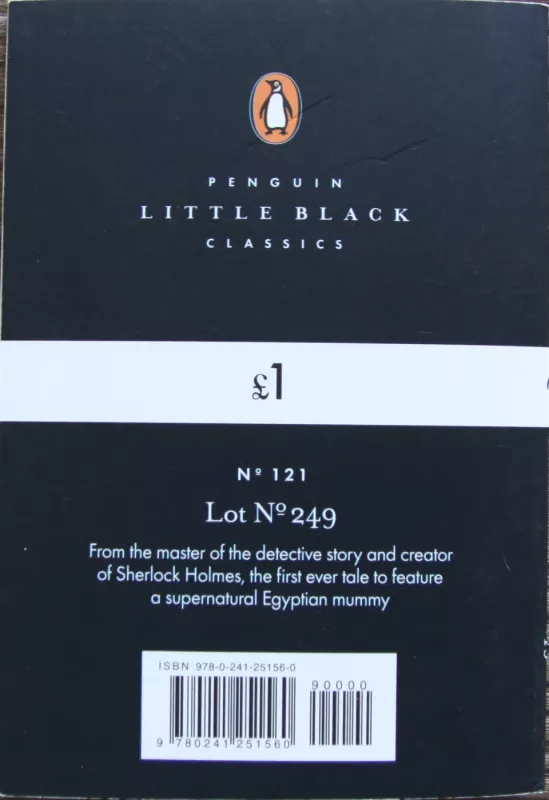 Lot No 249 - Arthur Conan Doyle, knyga 3