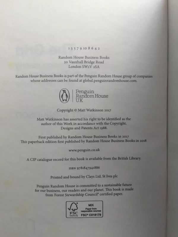 The Grid: The decision-making tool for every business (including yours) - Matt Watkinson, knyga 4