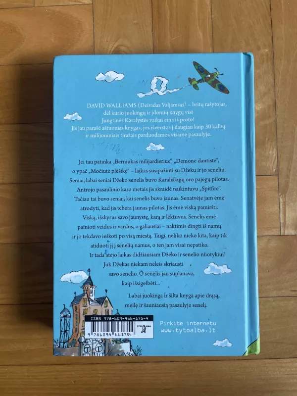 Didysis senelio pabėgimas - David Walliams, knyga 3