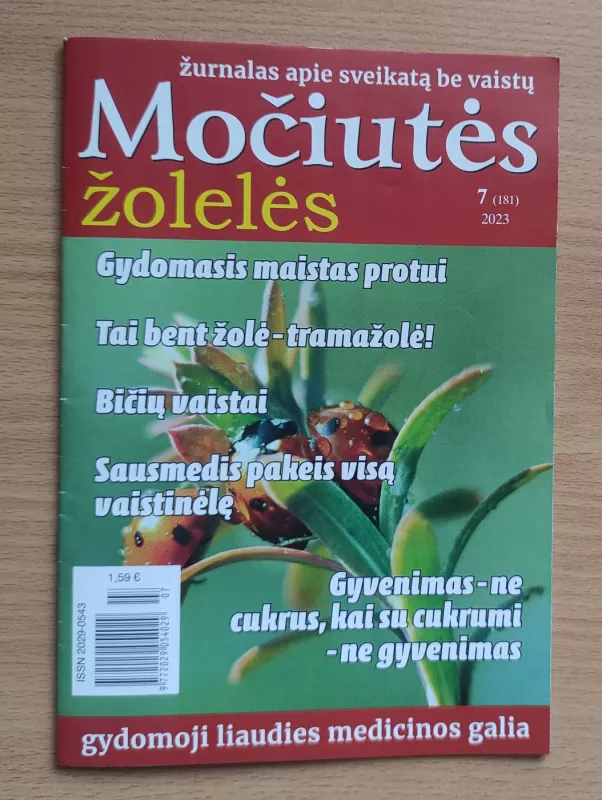 Močiutės žolelės 2023m. NR. 7 - Grupė autorių, knyga 2