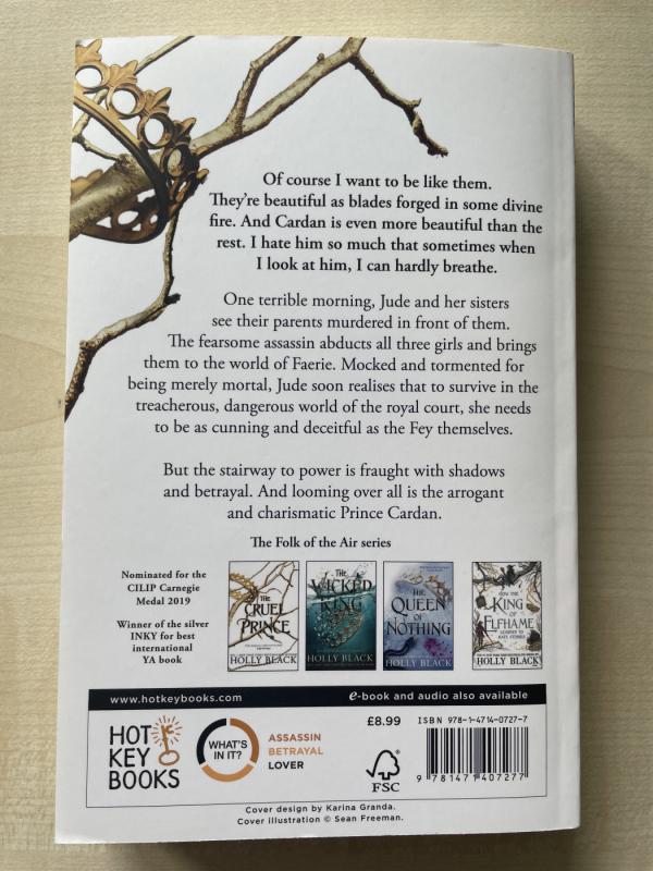 The Cruel Prince - Holly Black, knyga 3