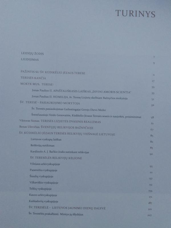 Malonių lietaus nuplauti. Šv. Kūdikėlio Jėzaus Teresės relikvijų viešnagė Lietuvoje - Autorių Kolektyvas, knyga 5