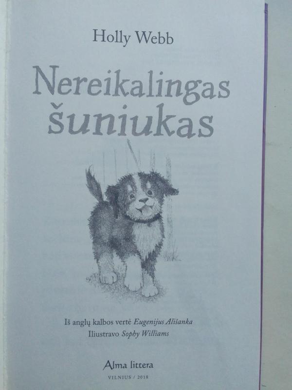 Nereikalingas šuniukas - Holly Webb, knyga 3