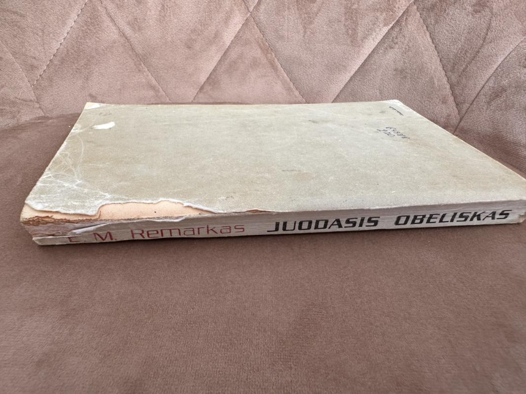 Juodasis obeliskas - E.M. Remarkas, knyga 5