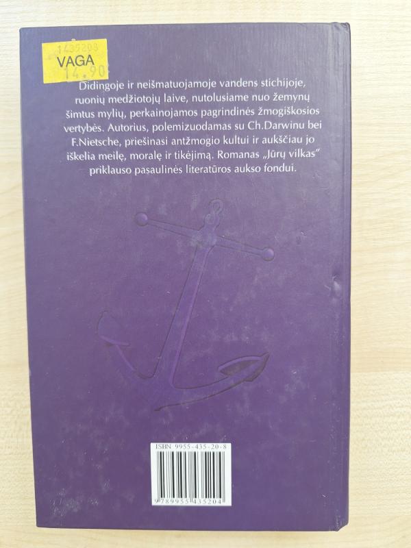 Jūrų vilkas - Jack London, knyga 3