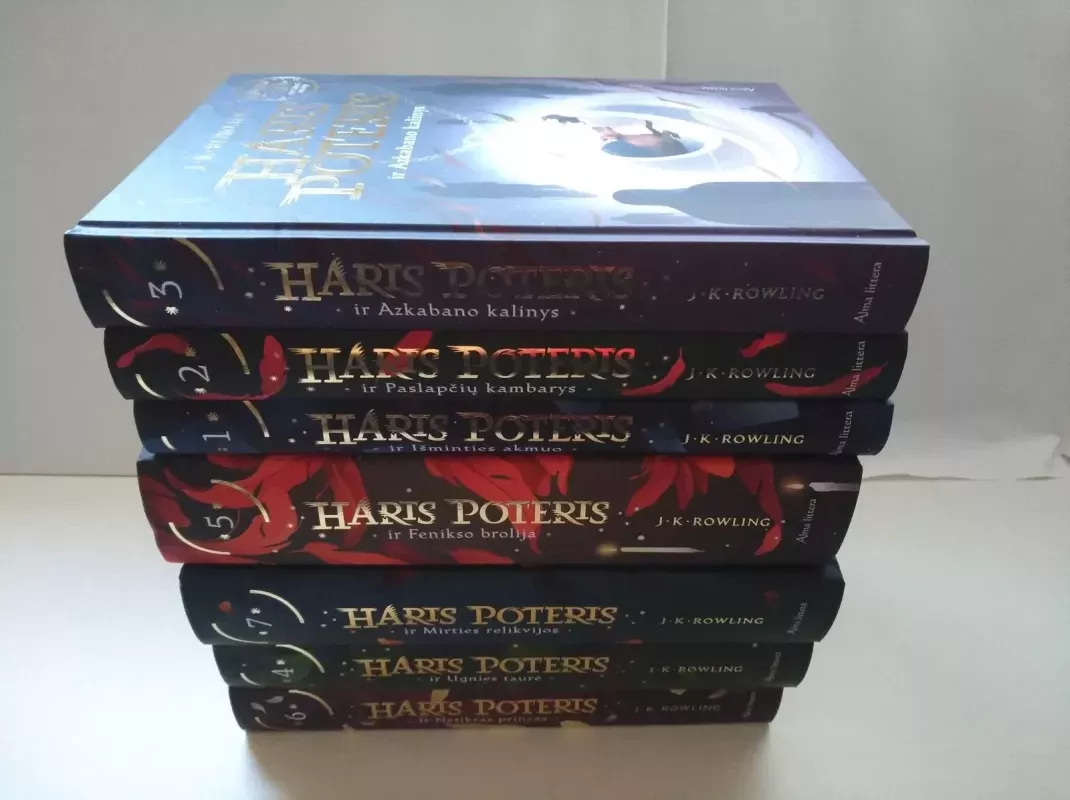 Hario Poterio 7 knygų rinkinys - Rowling J. K., knyga 3