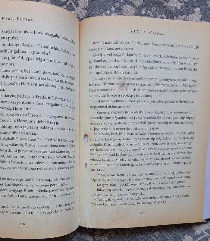 Haris Poteris (7 knygos) + Magiški Hario Poterio pasauliai - Rowling J. K., knyga 5