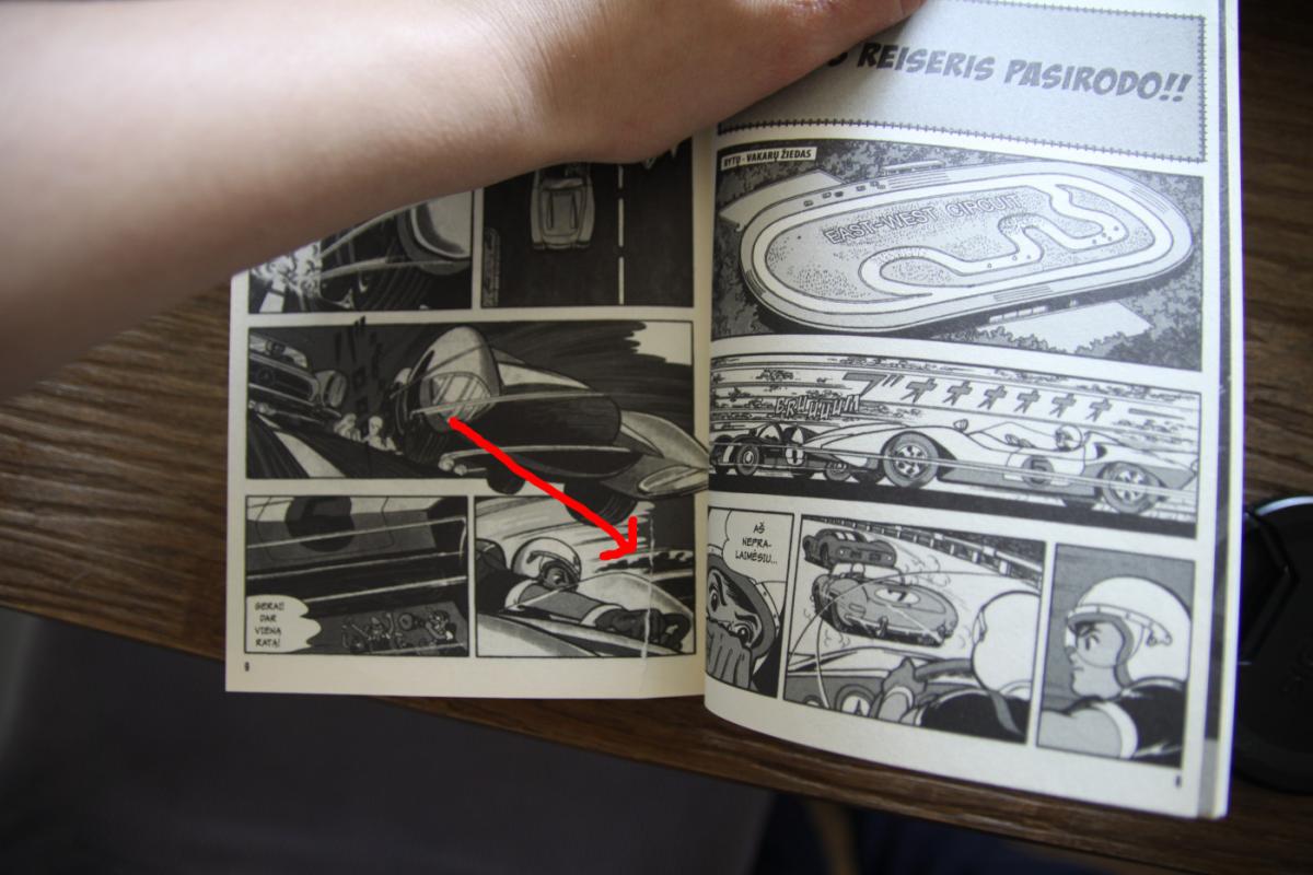 Speed Racer Mach Go Go Go 1 dalis - Tatsuo Yoshida, knyga 4