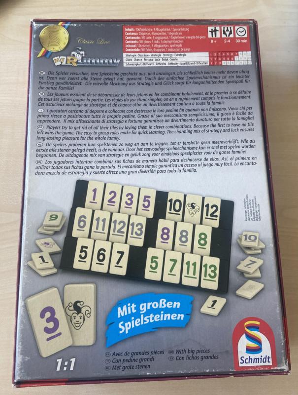 Klasikinė linija: „My Rummy“ stalo žaidimas - , stalo žaidimas