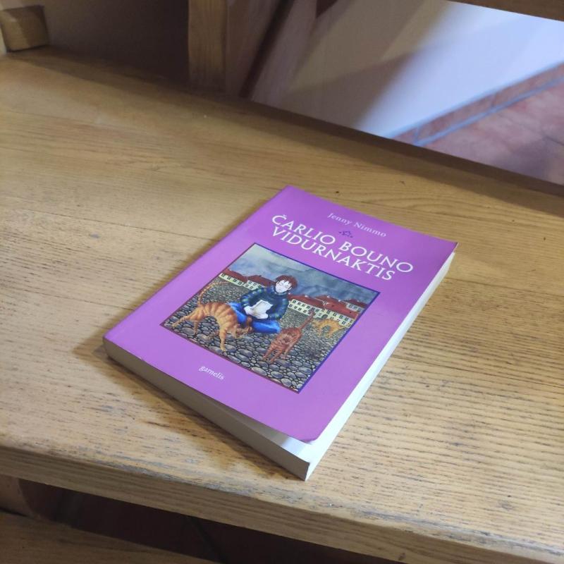 Čarlio Bouno vidurnaktis - Jenny Nimmo, knyga 3