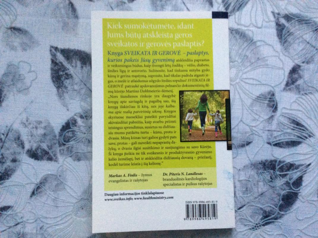 Sveikata ir gerovė : paslaptys, kurios pakeis Jūsų gyvenimą - Mark Finley, knyga 4