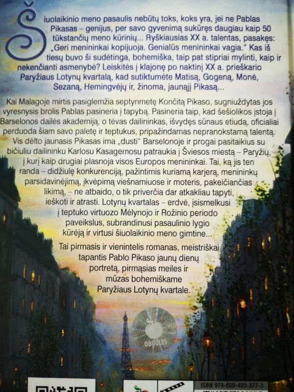 Lotynų kvartalas. Jaunasis Picasso  Paryžiuje - Gary Van Haas, knyga 3