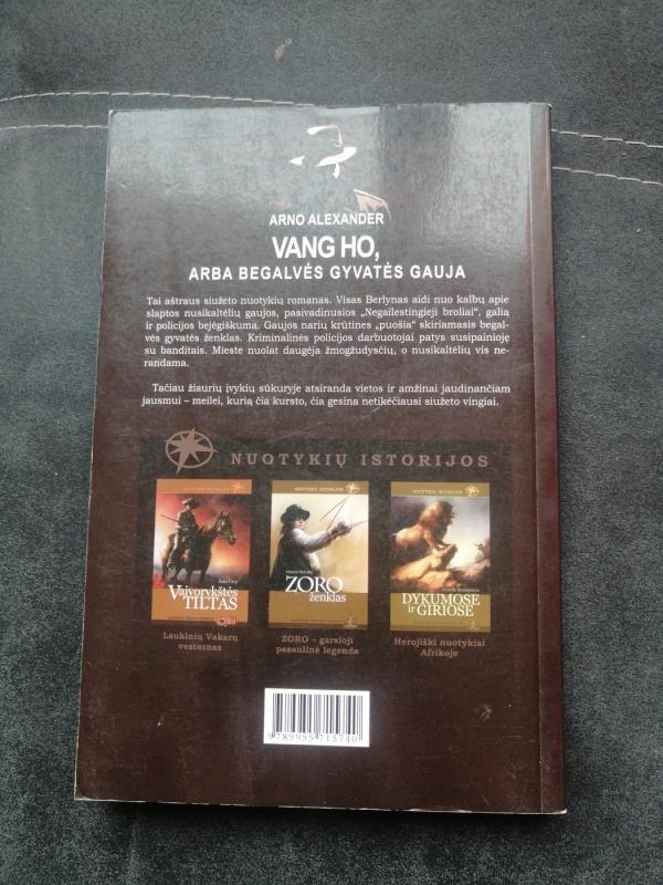 Vang Ho, arba begalvės gyvatės gauja - Alexander Arno, knyga 3