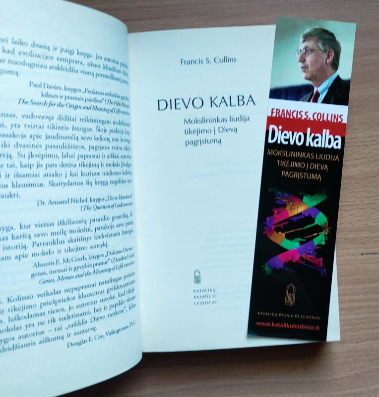 Dievo kalba - Francis S. Collins, knyga 3