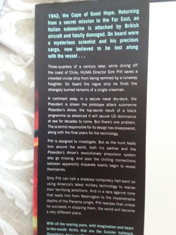 Poseidon's Arrow - Clive Cussler and Dirk Cussler, knyga 3