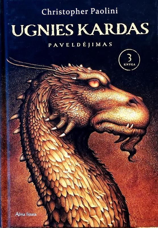 Paveldėjimas (4 knygos): Eragonas, Vyriausiasis. Ugnies kardas. Paveldėjimas - Christopher Paolini, knyga 3