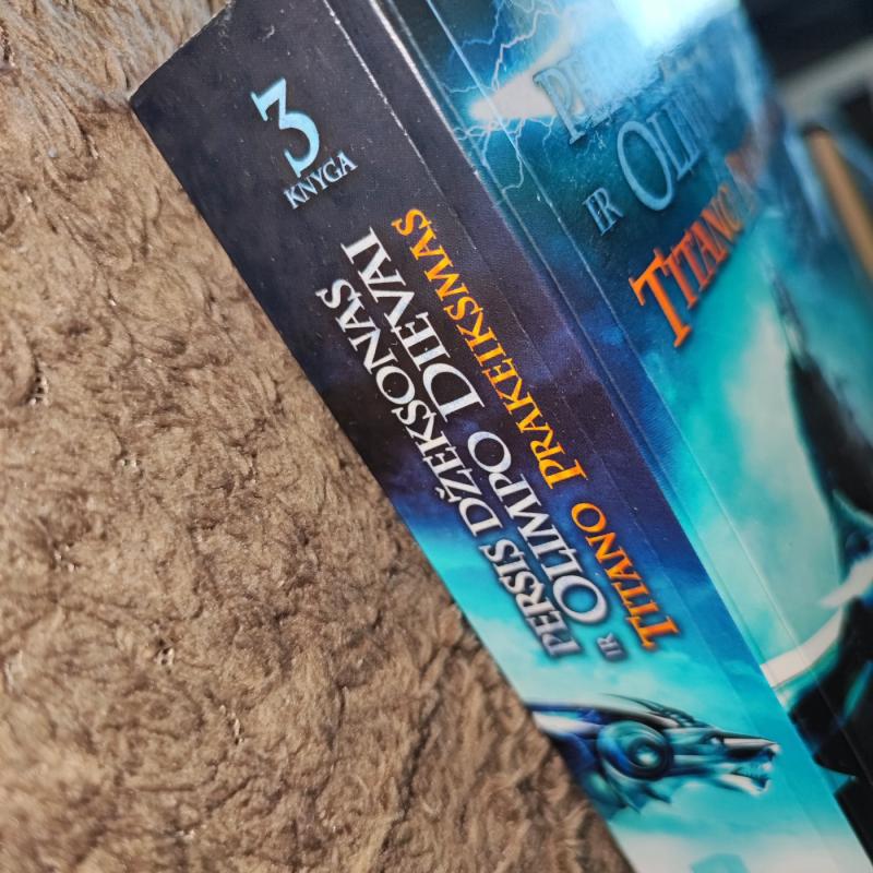 Persis Džeksonas ir olimpo dievai. Titano prakeiksmas - Rick Riordan, knyga 3