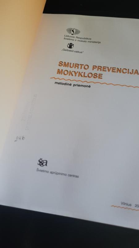 Smurto prevencija mokyklose - Autorių Kolektyvas, knyga 5