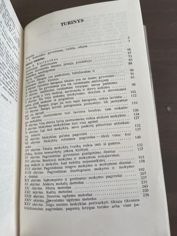 Pedagofiniai raštai - J.A.Komenskis, knyga 3