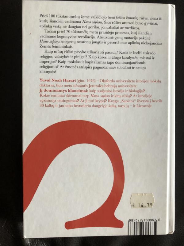 Sapiens. Glausta žmonijos istorija - Yuval Noah Harari, knyga 3