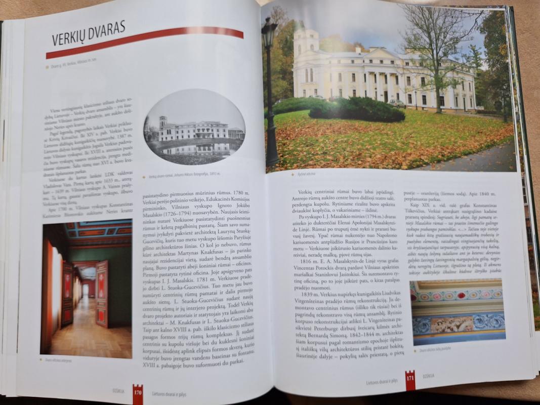 Lietuvos dvarai ir pilys - V. Kandrotas, I.  Veliūtė, knyga 5