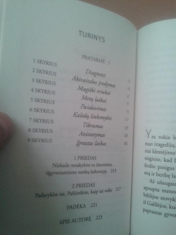 Niekas nenutinka be priežasties: ir kiti melai, kurie man patiko - Kate Bowler, knyga 5