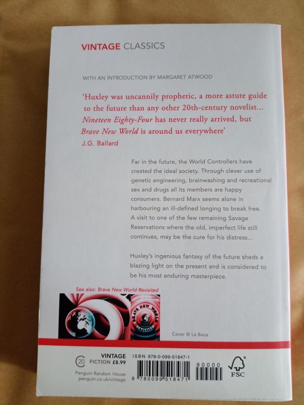 Brave New World - Aldous Huxley, knyga 3