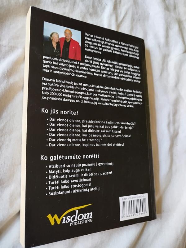 45 sekundžių prezentacija, pakeisianti jūsų gyvenimą - Don Failla, knyga 4