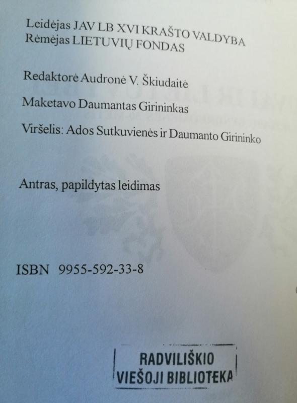 Lietuvai ir lietuvybei - Bronius Nainys, knyga 3