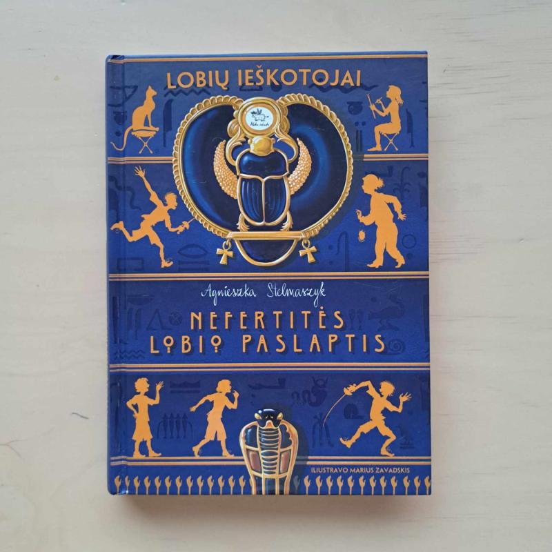 Lobių ieškotojai. Nefertitės lobio paslaptis - Agnieszka Stelmaszyk, knyga 2