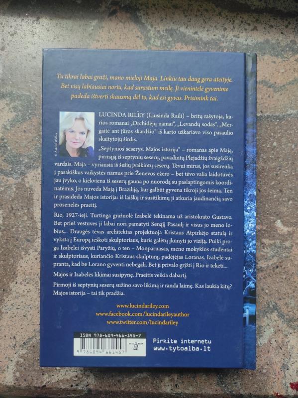 Septynios seserys. Majos istorija - LUCINDA RILEY, knyga 3