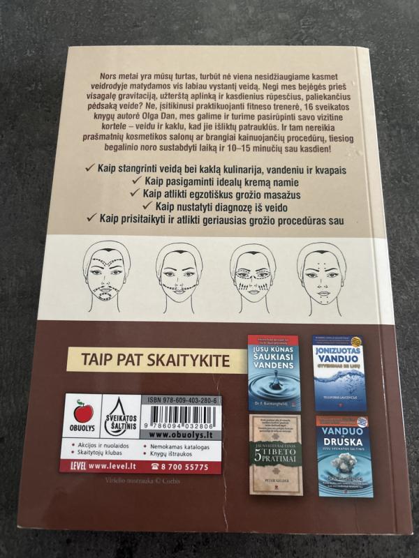 Jauninantis veido ir kūno masažas - Olga Dan, knyga 3