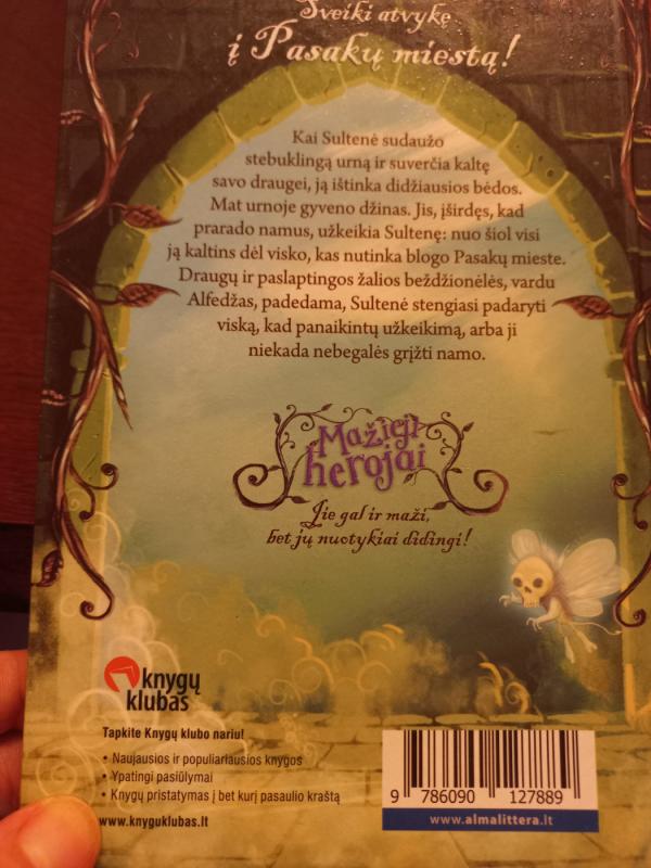 Mažieji herojai. Džino užkeikimas - Tom Percival, knyga 3