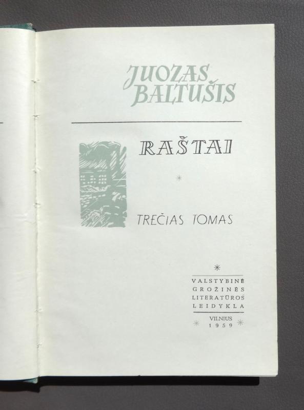 Baltušis Raštai 3 tomas - Juozas Baltušis, knyga 2