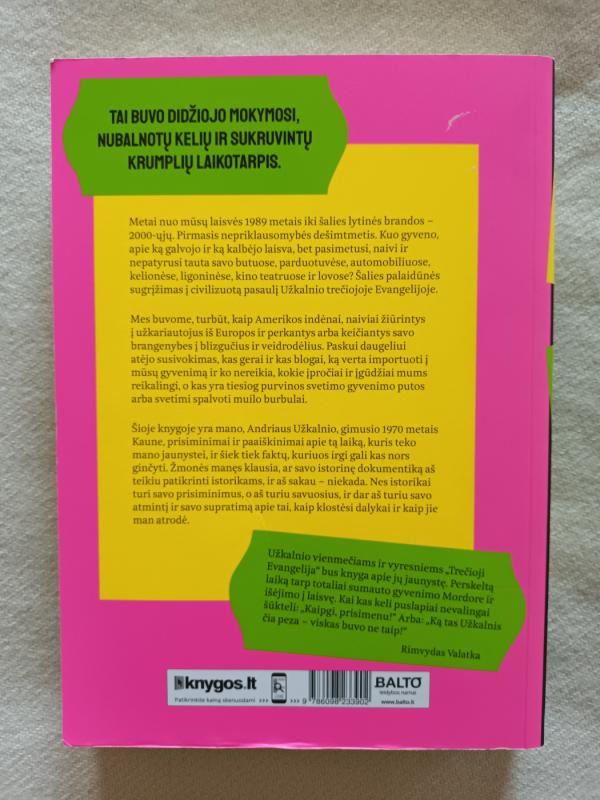 Trečioji evangelija - Andrius Užkalnis, knyga 3