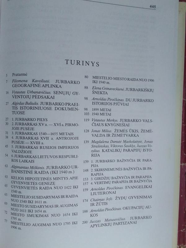 Jurbarkas. Istorijos puslapiai - Arnoldas Piročkinas, knyga 3