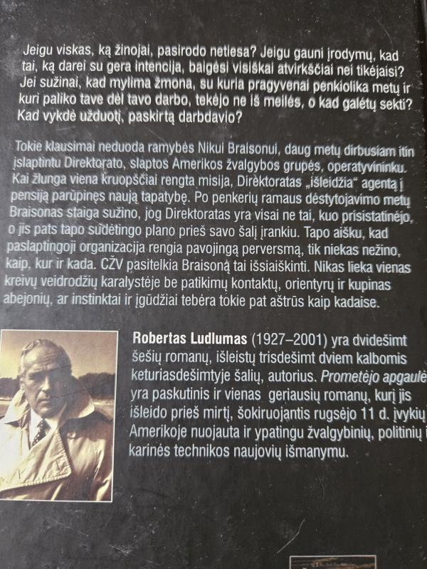 Prometėjo apgaulė - Robert Ludlum, knyga 3