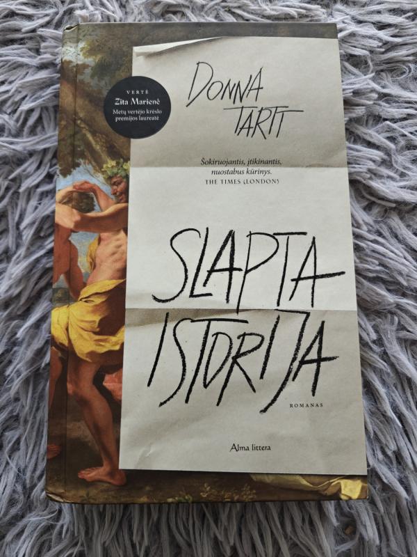 Slapta istorija - Donna Tartt, knyga 2