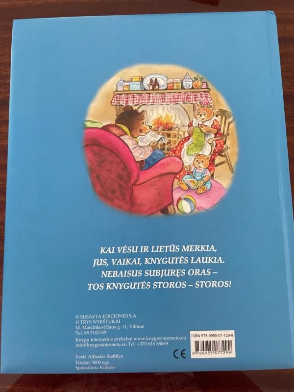 Pasakų rinktinė mažylėms ir mažyliams - Alfredas Steiblys, knyga 3