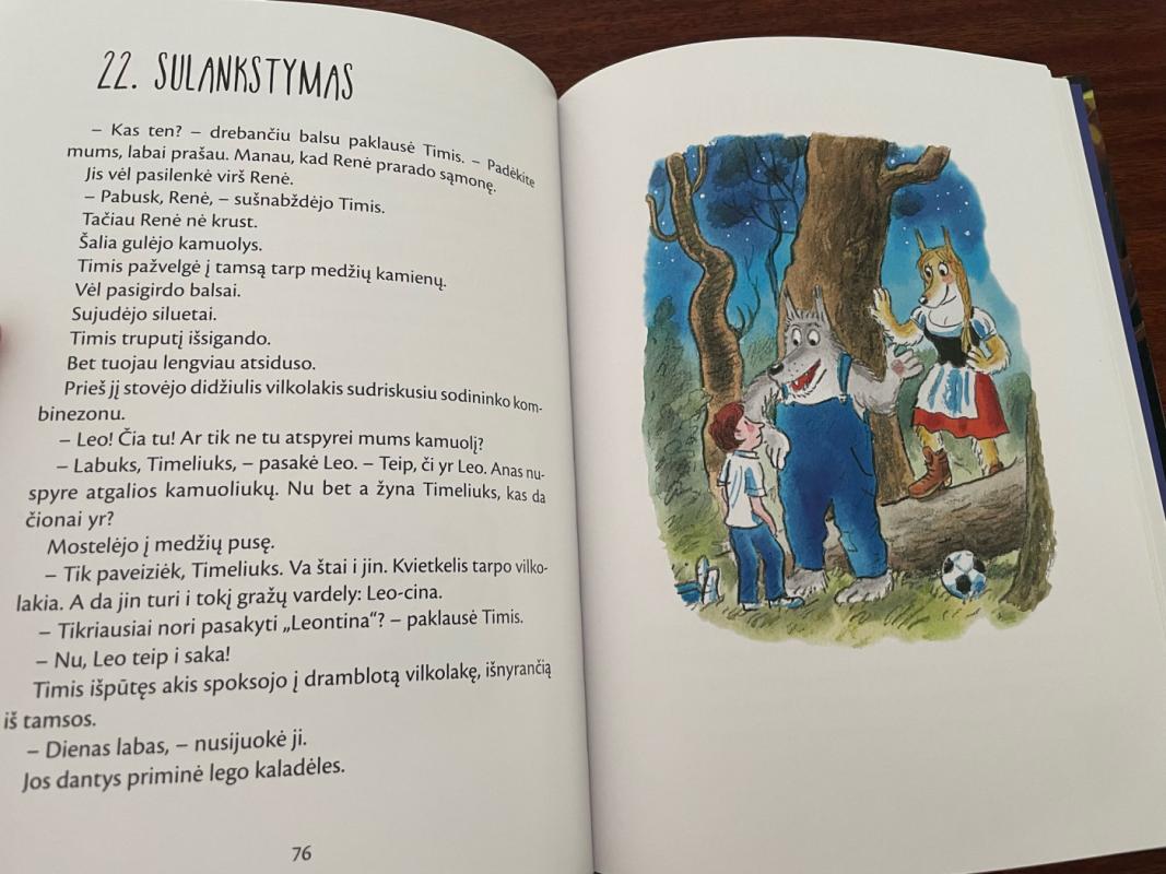 Vilkolakiukas Dolfas. Mėnulio paslaptis (15) - Paul van Loon, knyga 4