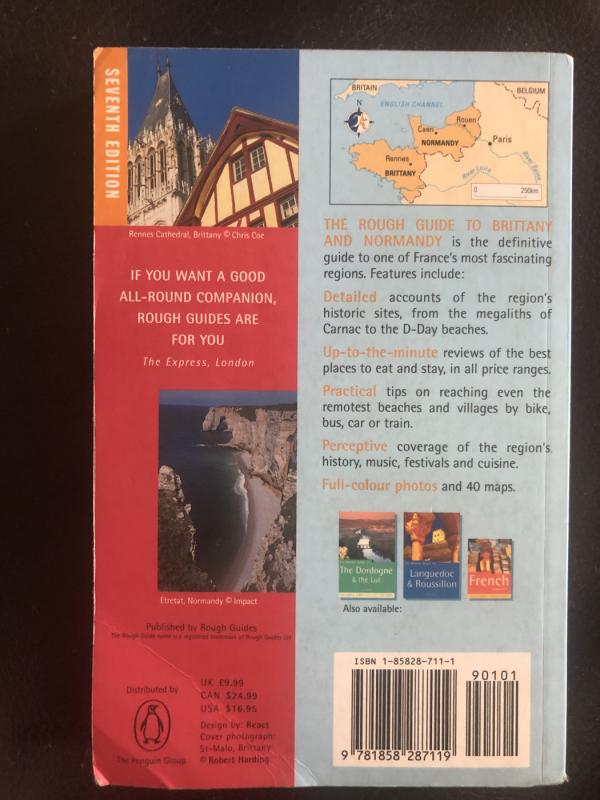 The Rough Guide to Brittany and Normandy - Greg Ward, knyga 3