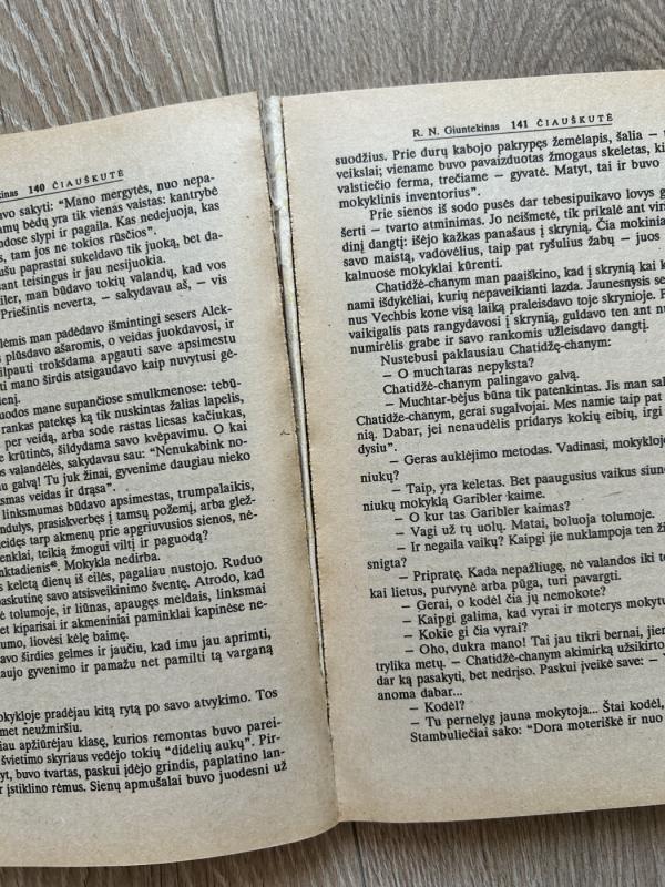 Čiauškutė - Rešadas Nuris Giuntekinas, knyga 3