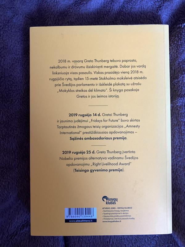 Lyg degtų namai - Greta Thunberg, knyga 3
