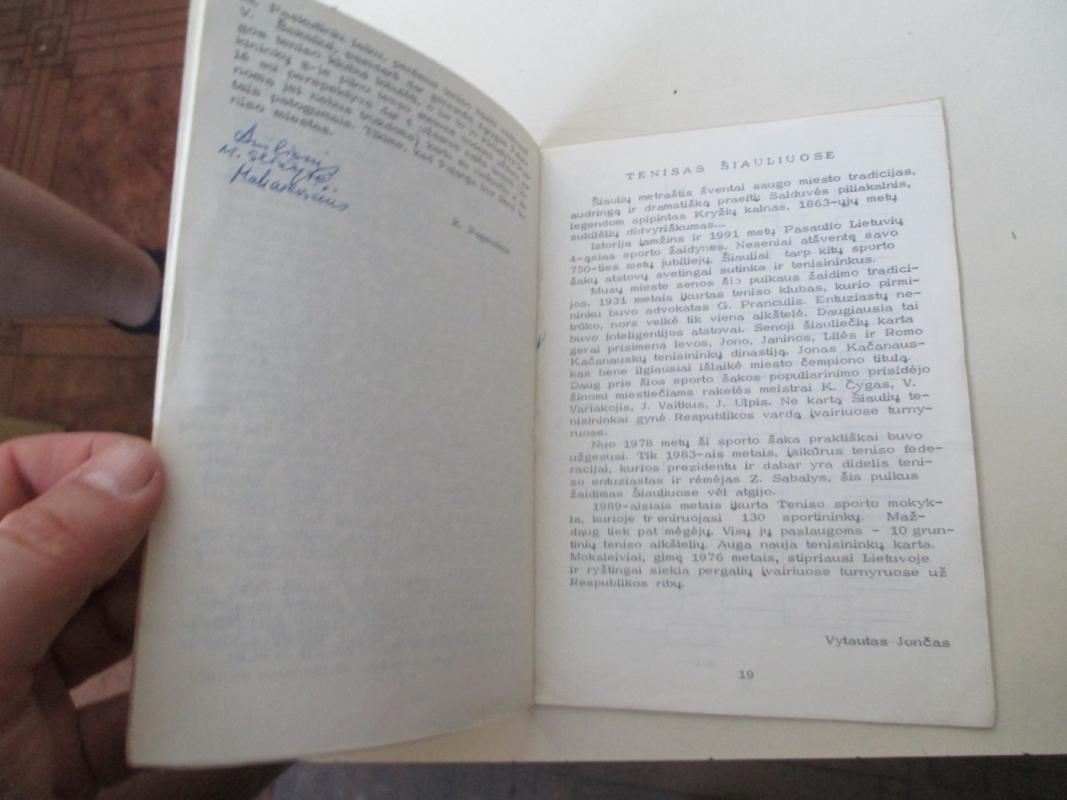 IV Pasaulio lietuvių sporto žaidynių teniso turnyro programa - Autorių kolektyas, knyga 4