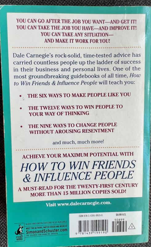 How to Win Friends & Influence People - Dale Carnegie, knyga 3