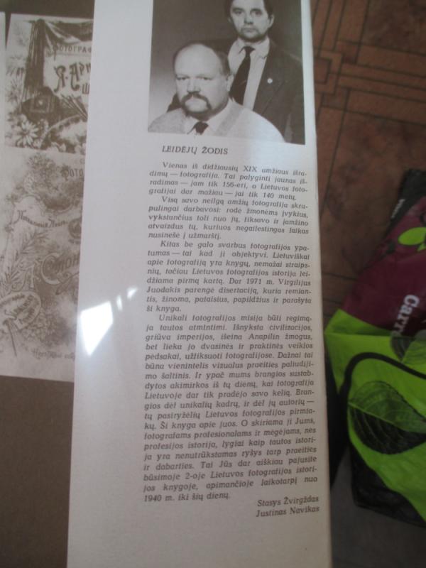 Lietuvos fotografijos istorija 1854-1940 - Virgilijus Juodakis, knyga 4