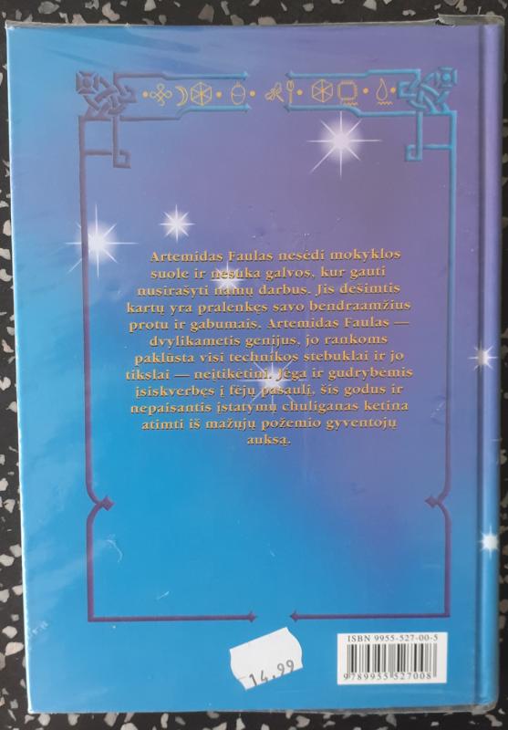 Artemidas Faulas (visos dalys) - Eoin Colfer, knyga 3