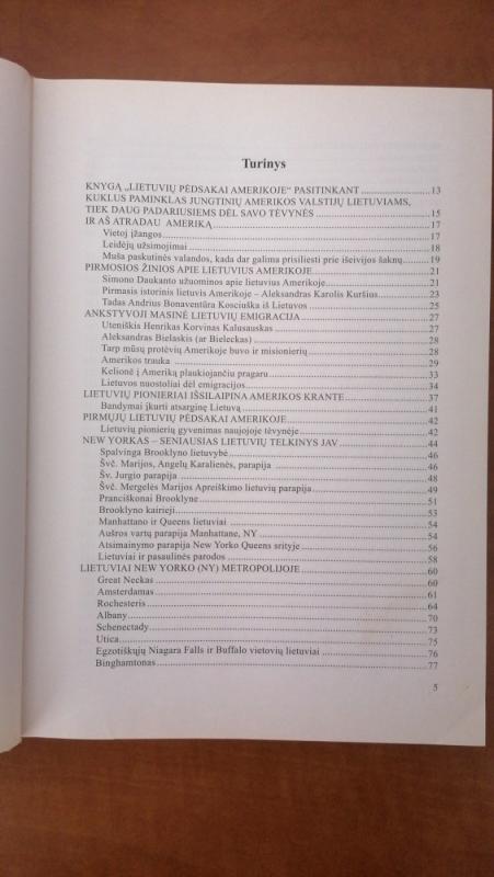 Lietuvių pėdsakai Amerikoje - JAV Lietuvių Bendruomenės Kultūros taryba., knyga 3